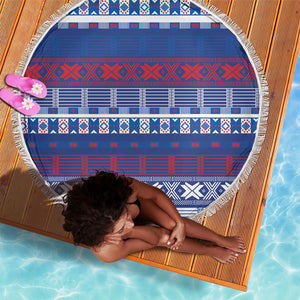 Pano De Terra Motifs Cabo Verde Beach Blanket Flag Color
