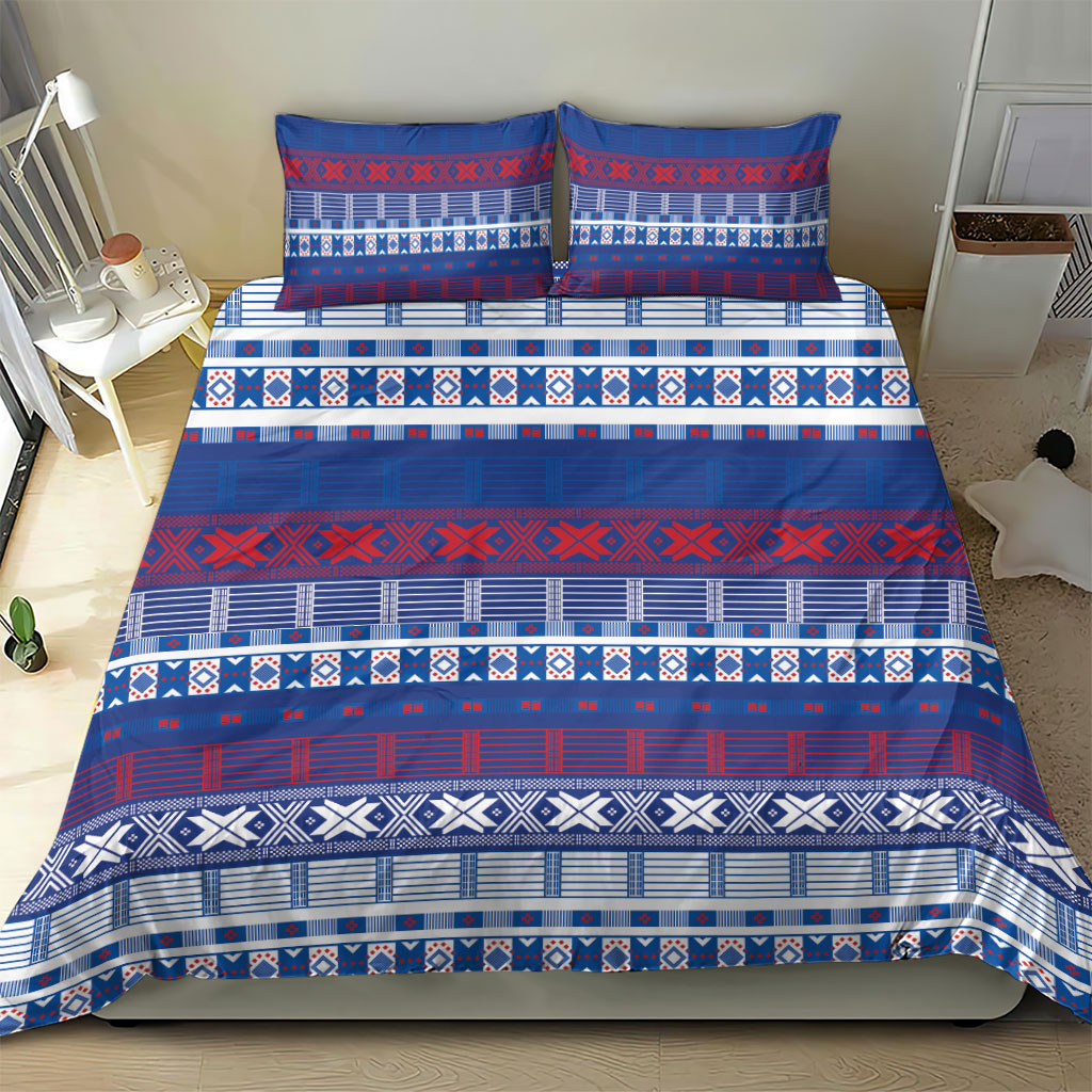 Pano De Terra Motifs Cabo Verde Bedding Set Flag Color