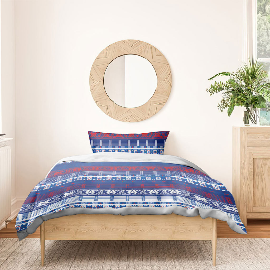 Pano De Terra Motifs Cabo Verde Bedding Set Flag Color