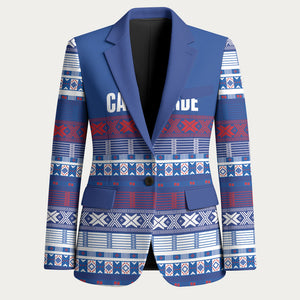 Pano De Terra Motifs Cabo Verde Blazer Flag Color