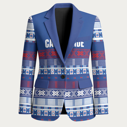 Pano De Terra Motifs Cabo Verde Blazer Flag Color