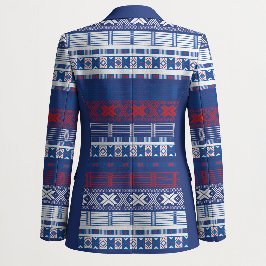 Pano De Terra Motifs Cabo Verde Blazer Flag Color