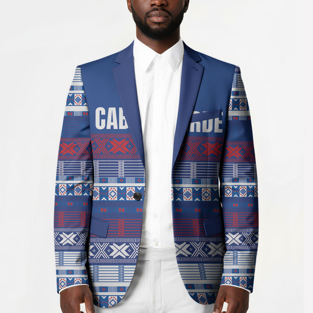 Pano De Terra Motifs Cabo Verde Blazer Flag Color