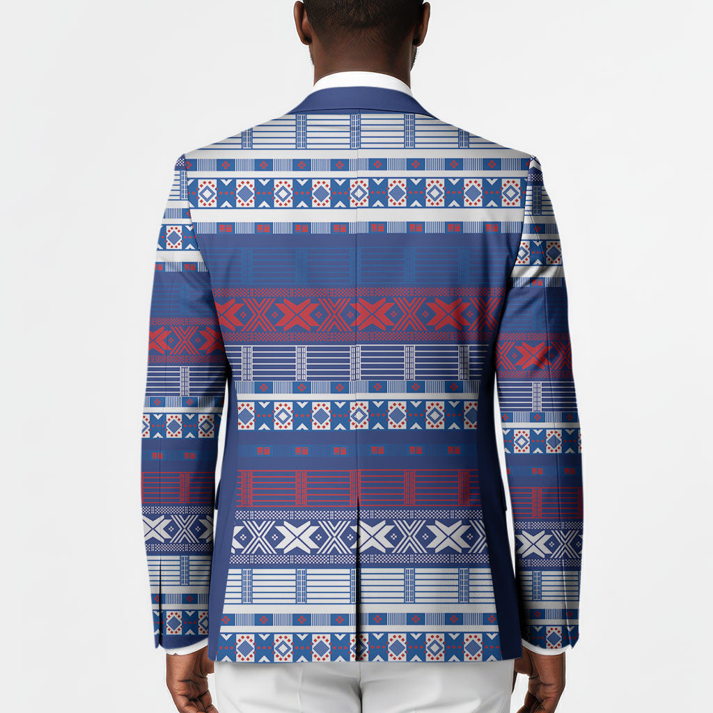 Pano De Terra Motifs Cabo Verde Blazer Flag Color