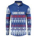 Pano De Terra Motifs Cabo Verde Button Sweatshirt Flag Color