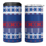 Pano De Terra Motifs Cabo Verde 4 in 1 Can Cooler Tumbler Flag Color