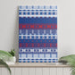Pano De Terra Motifs Cabo Verde Canvas Wall Art Flag Color