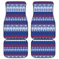 Pano De Terra Motifs Cabo Verde Car Mats Flag Color