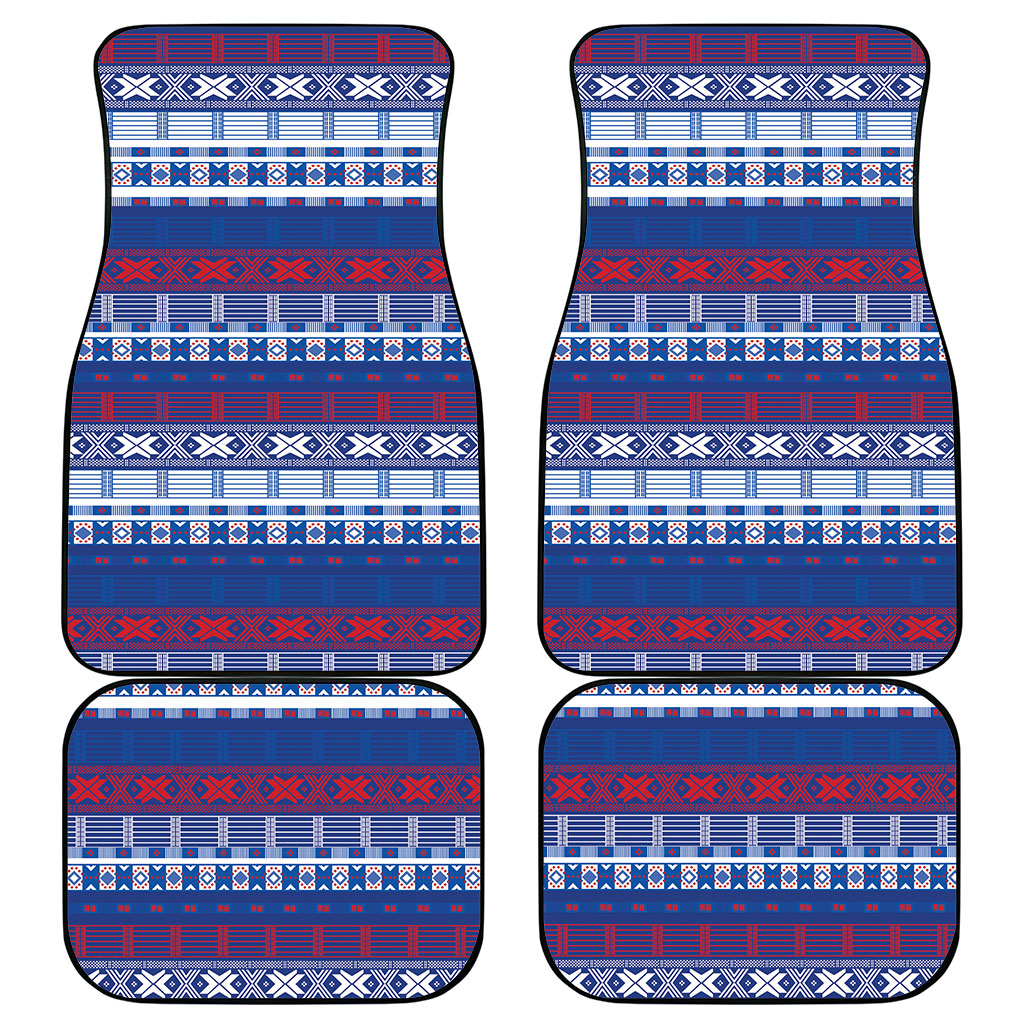 Pano De Terra Motifs Cabo Verde Car Mats Flag Color