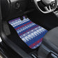 Pano De Terra Motifs Cabo Verde Car Mats Flag Color