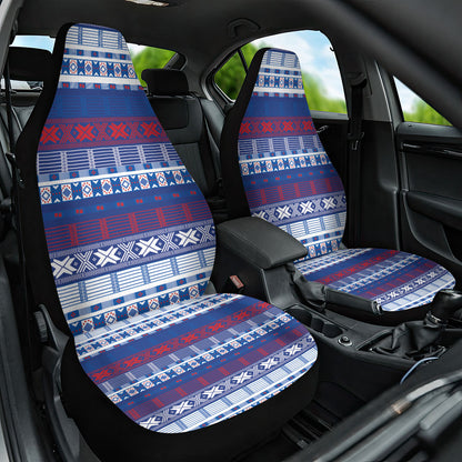 Pano De Terra Motifs Cabo Verde Car Seat Cover Flag Color