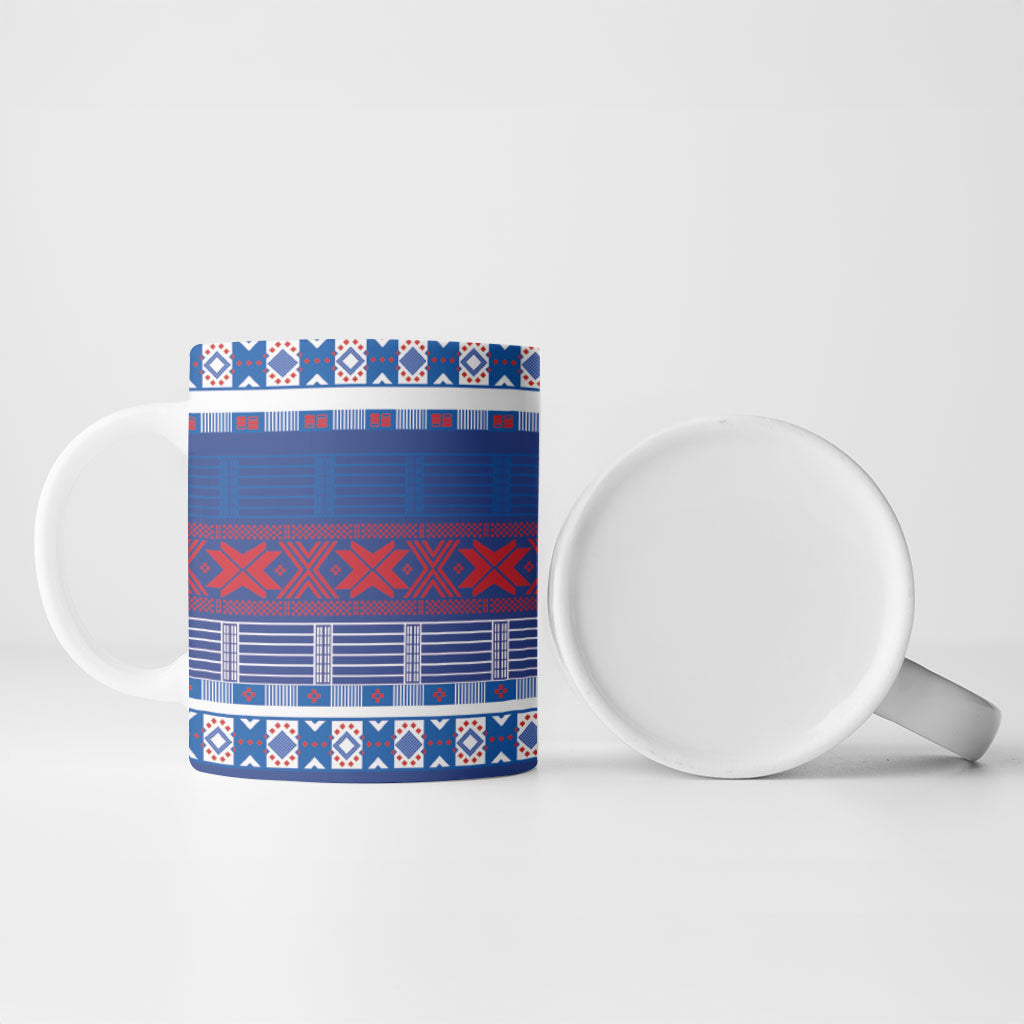 Pano De Terra Motifs Cabo Verde Ceramic Mug Flag Color