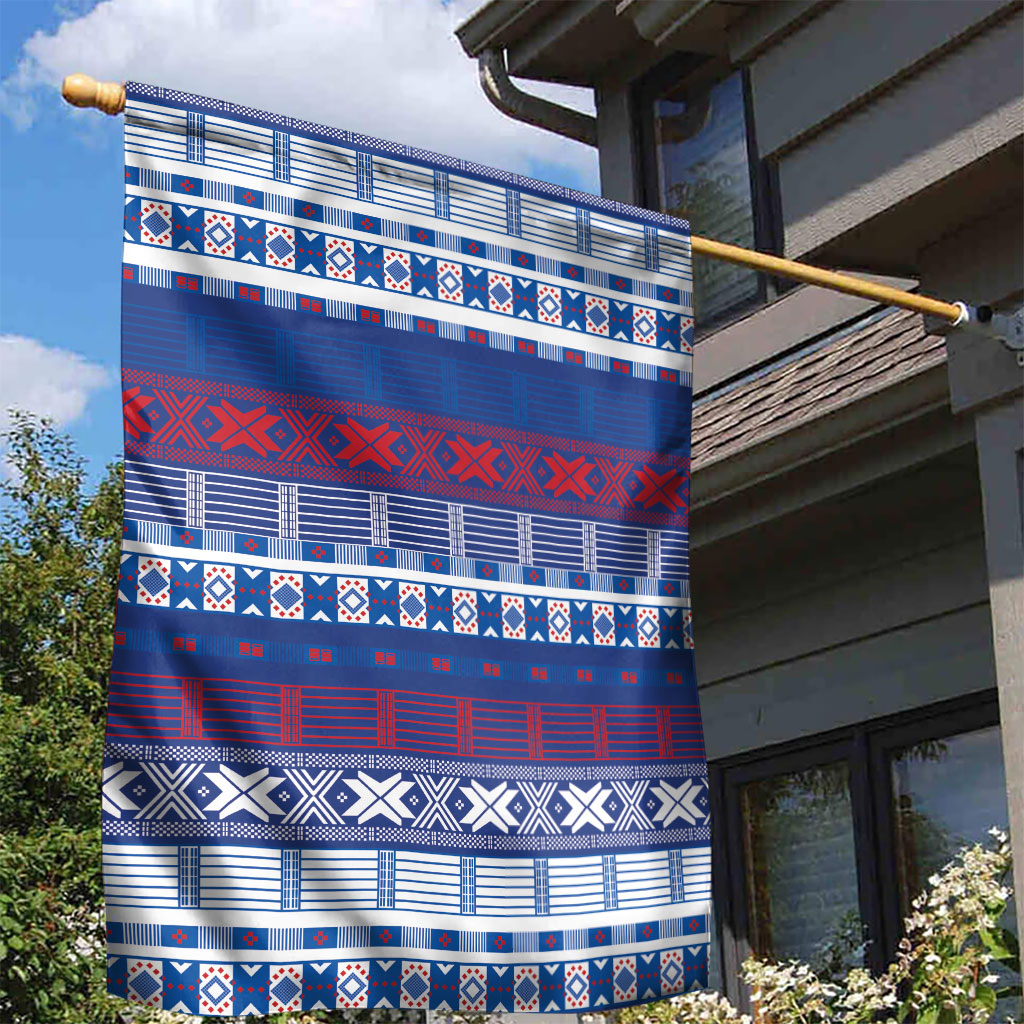 Pano De Terra Motifs Cabo Verde Garden Flag Flag Color