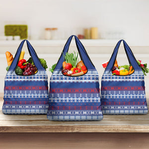 Pano De Terra Motifs Cabo Verde Grocery Bag Flag Color