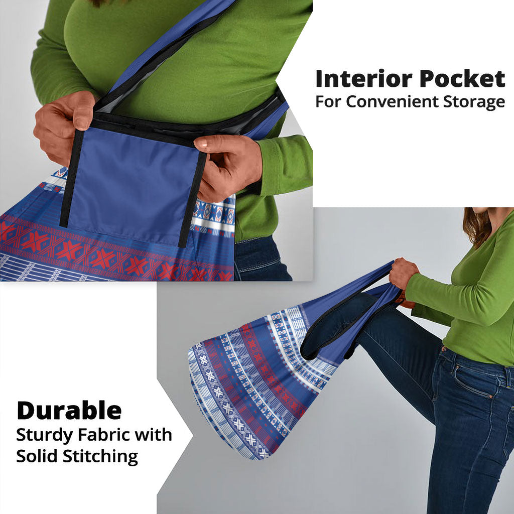 Pano De Terra Motifs Cabo Verde Grocery Bag Flag Color