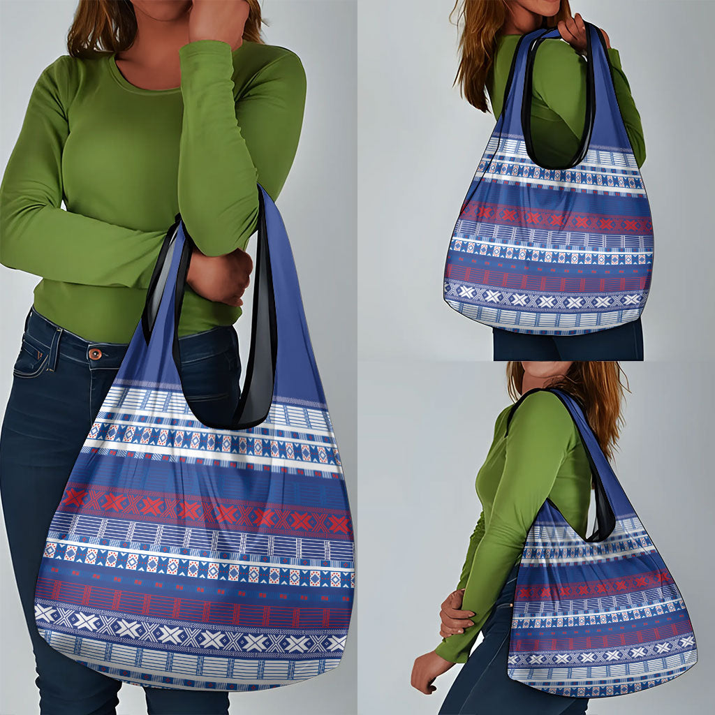 Pano De Terra Motifs Cabo Verde Grocery Bag Flag Color