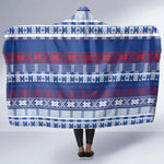 Pano De Terra Motifs Cabo Verde Hooded Blanket Flag Color