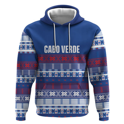 Pano De Terra Motifs Cabo Verde Hoodie Flag Color