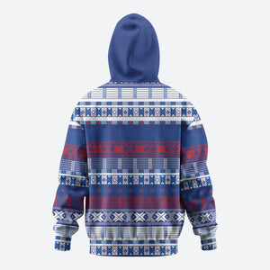 Pano De Terra Motifs Cabo Verde Hoodie Flag Color