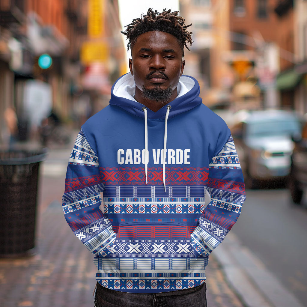Pano De Terra Motifs Cabo Verde Hoodie Flag Color