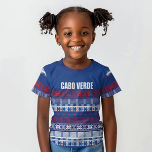 Pano De Terra Motifs Cabo Verde Kid T shirt Flag Color