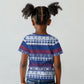 Pano De Terra Motifs Cabo Verde Kid T shirt Flag Color