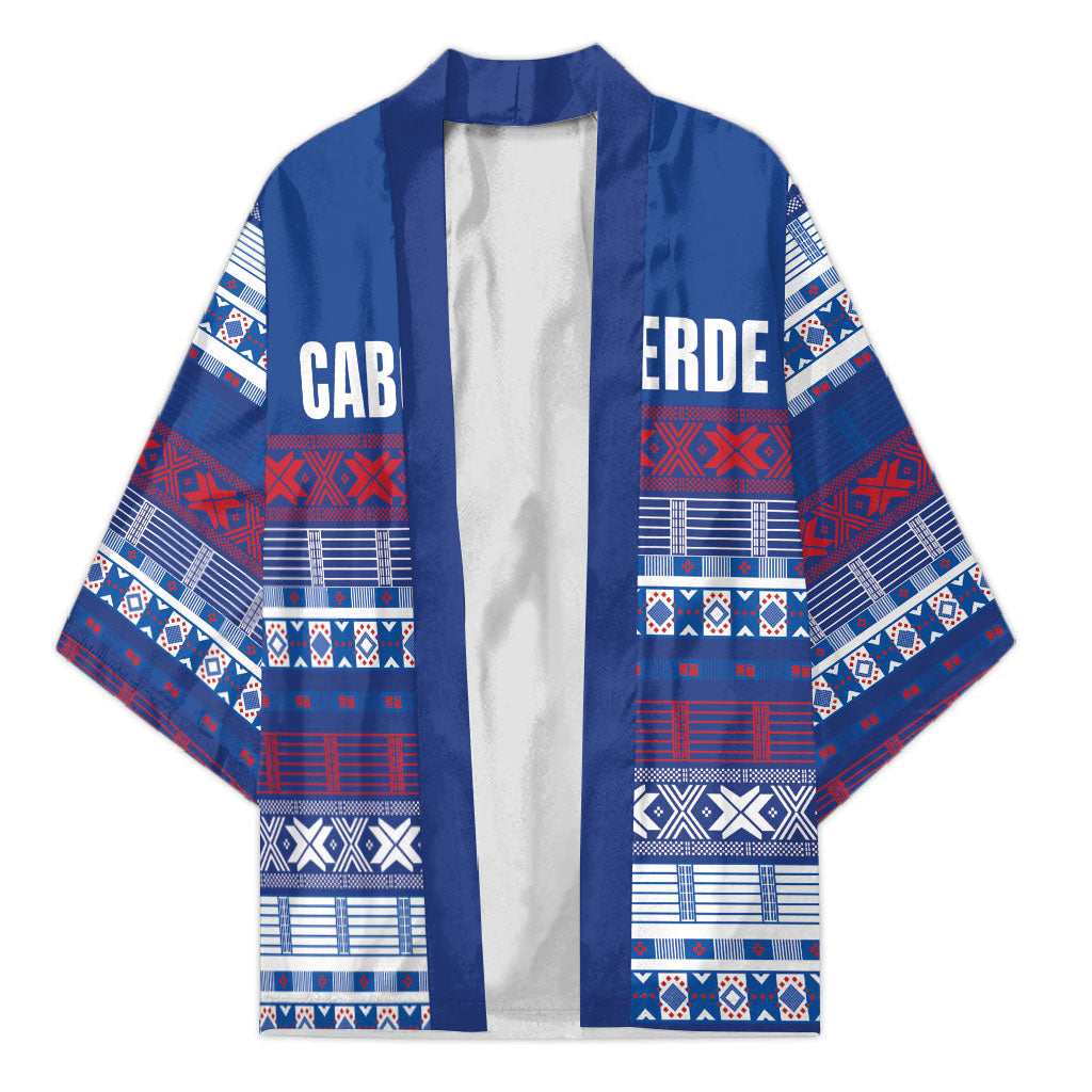 Pano De Terra Motifs Cabo Verde Kimono Flag Color