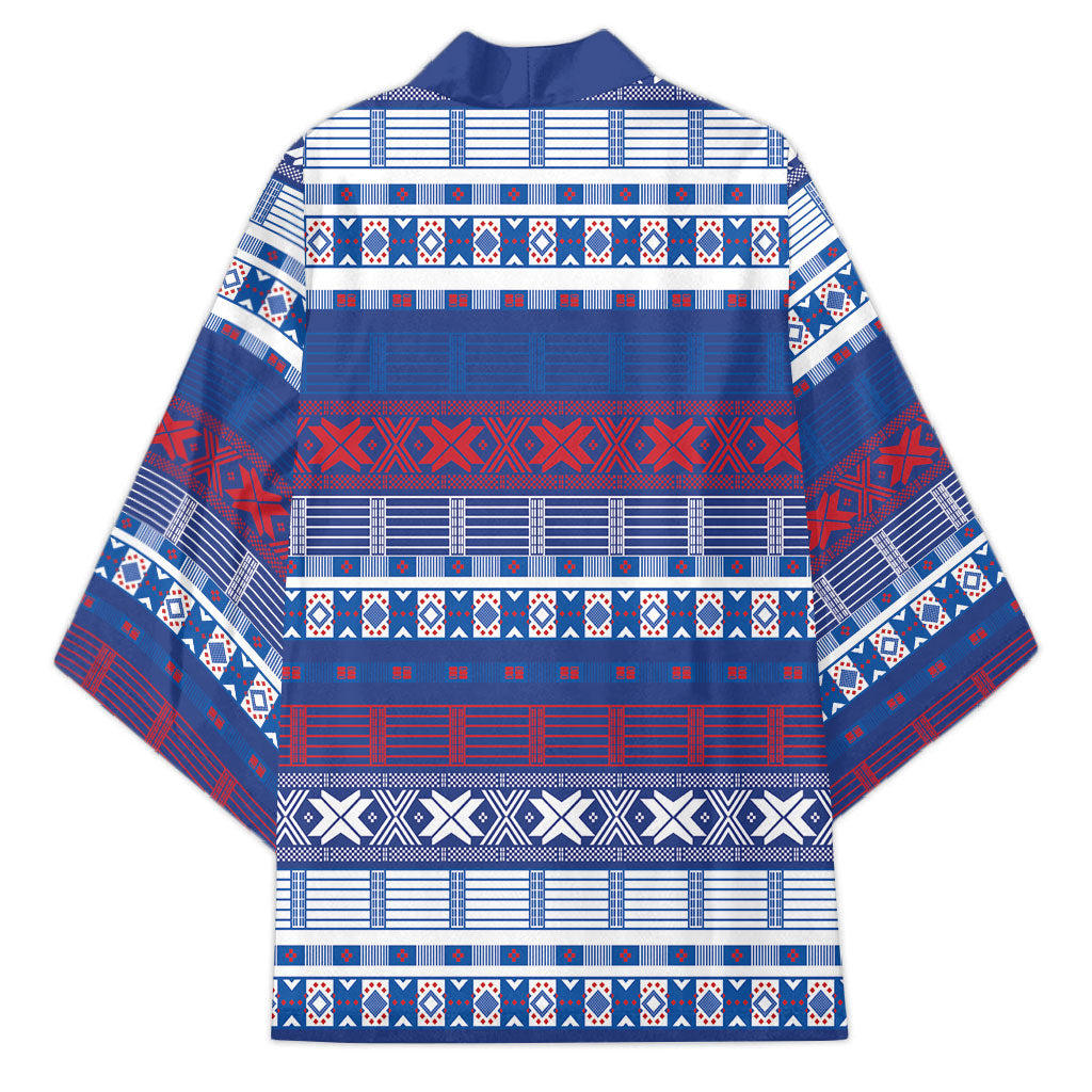 Pano De Terra Motifs Cabo Verde Kimono Flag Color