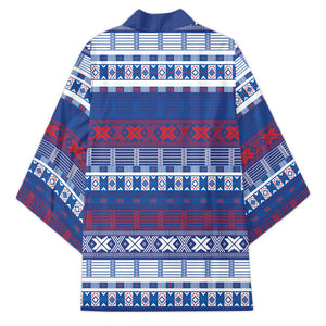 Pano De Terra Motifs Cabo Verde Kimono Flag Color