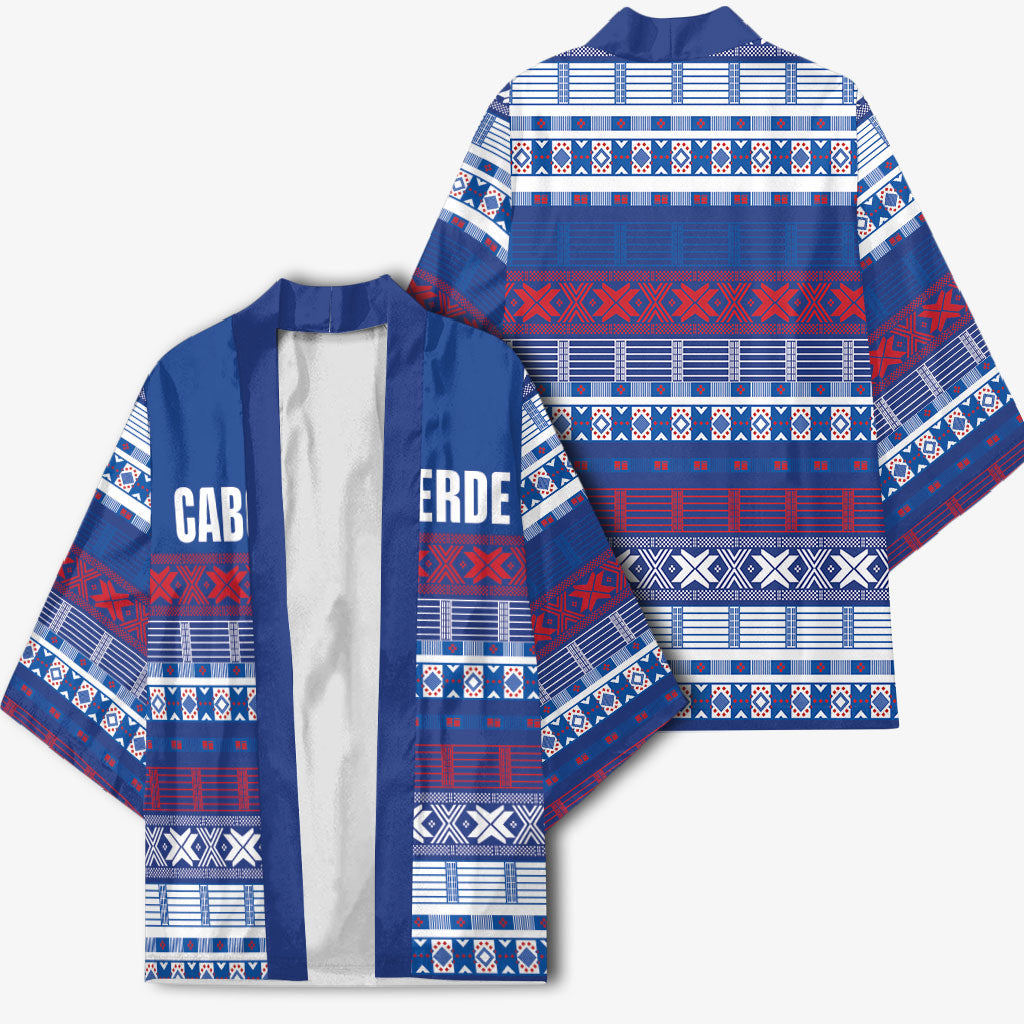 Pano De Terra Motifs Cabo Verde Kimono Flag Color