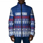 Pano De Terra Motifs Cabo Verde Padded Jacket Flag Color