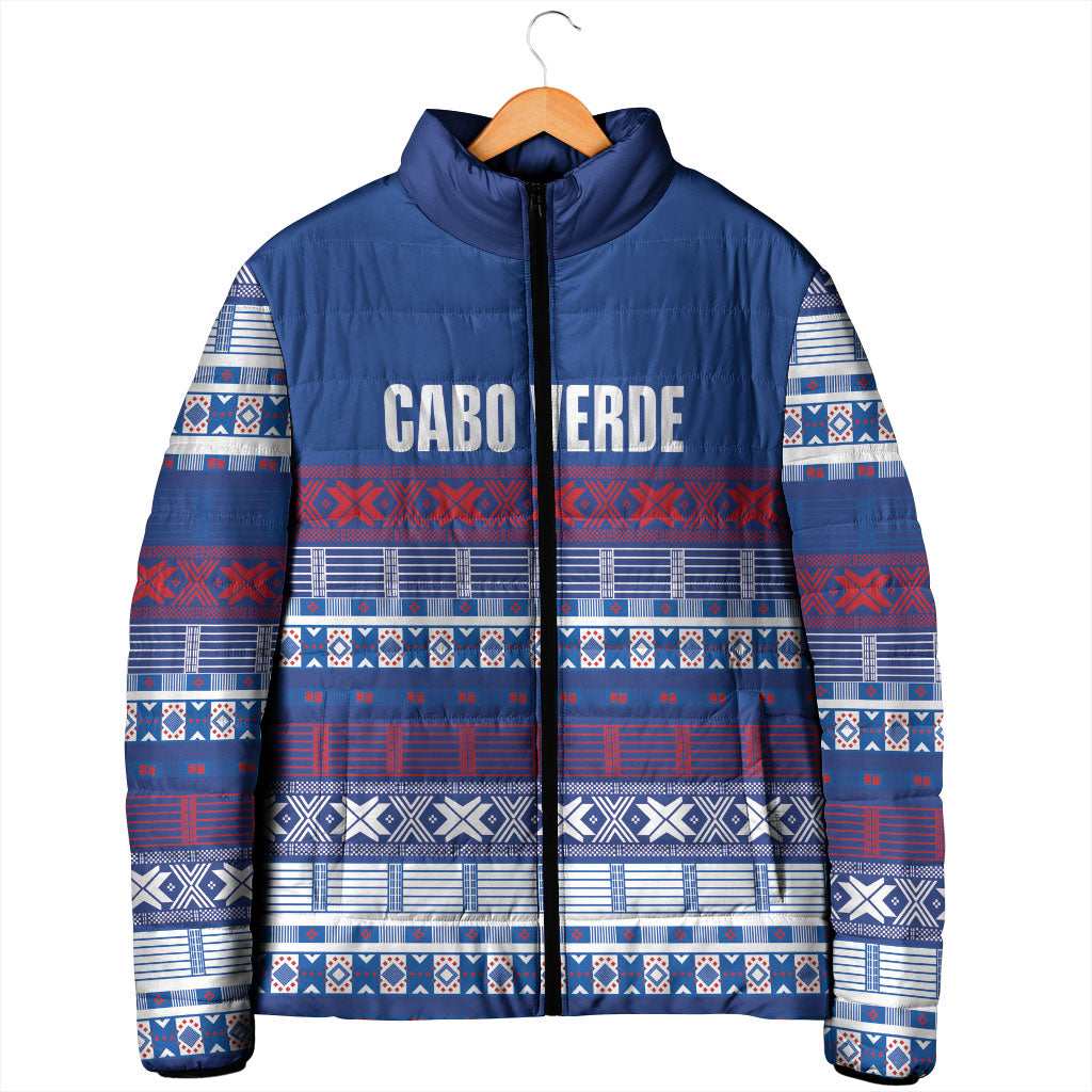 Pano De Terra Motifs Cabo Verde Padded Jacket Flag Color