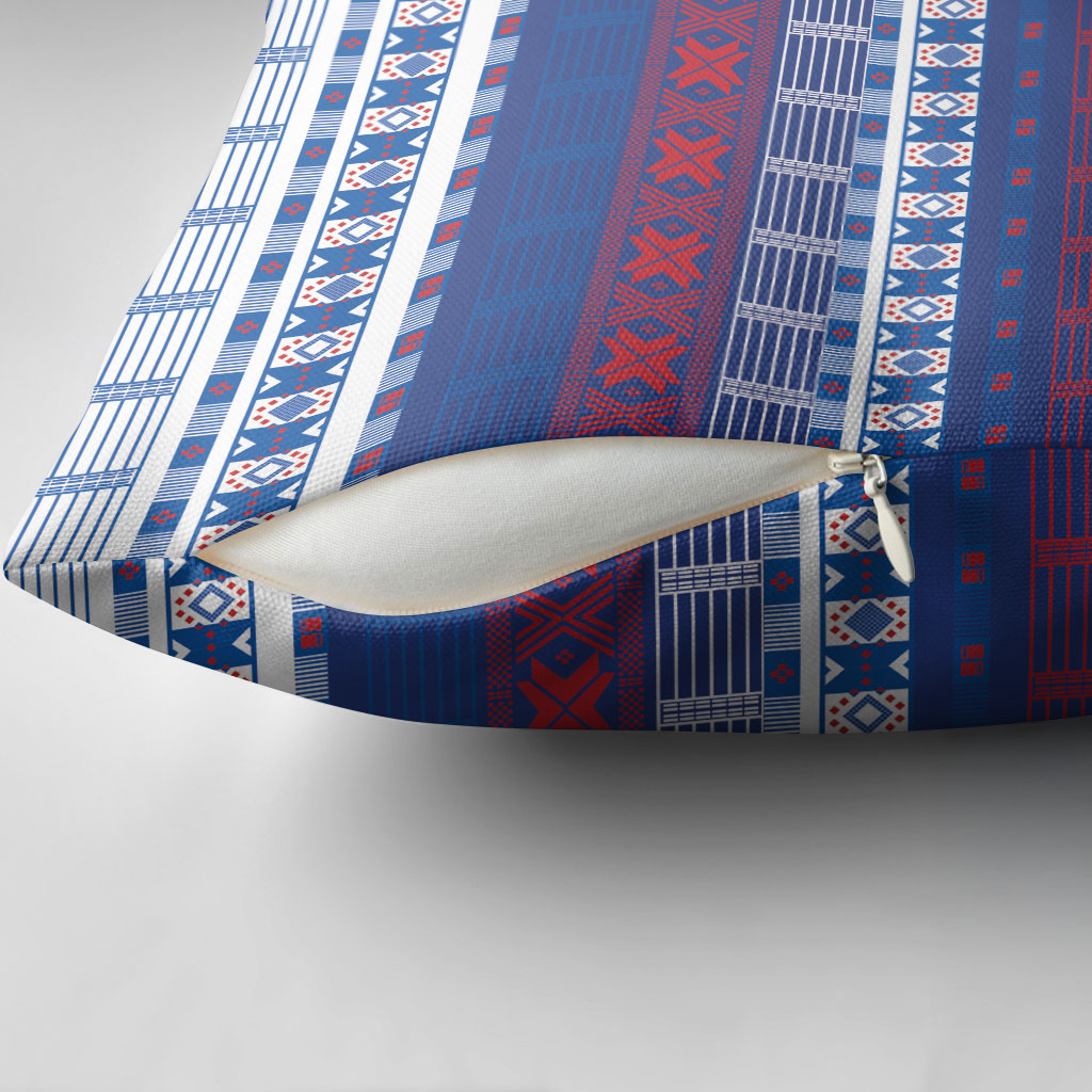Pano De Terra Motifs Cabo Verde Pillow Cover Flag Color