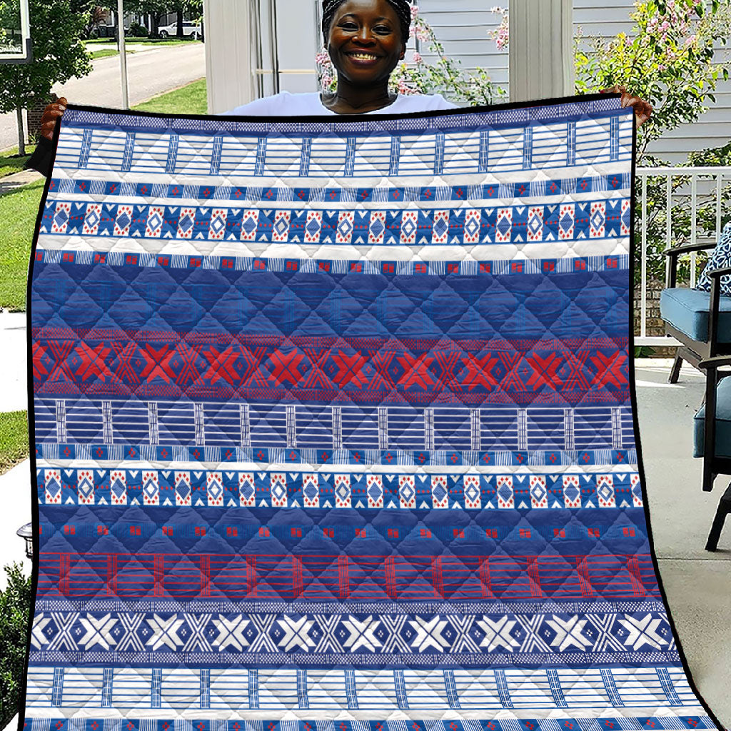 Pano De Terra Motifs Cabo Verde Quilt Flag Color