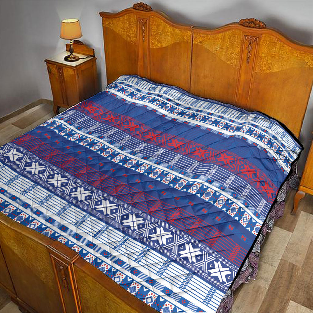 Pano De Terra Motifs Cabo Verde Quilt Flag Color