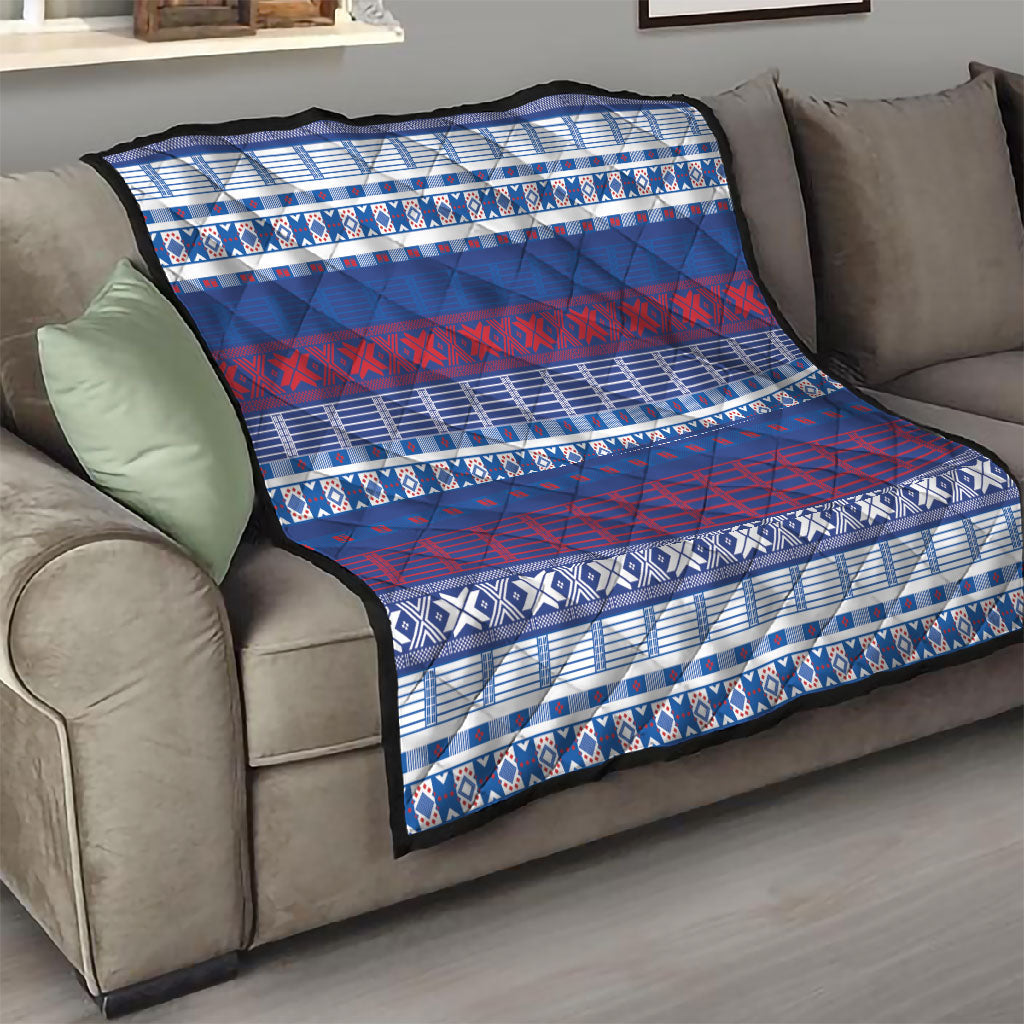 Pano De Terra Motifs Cabo Verde Quilt Flag Color