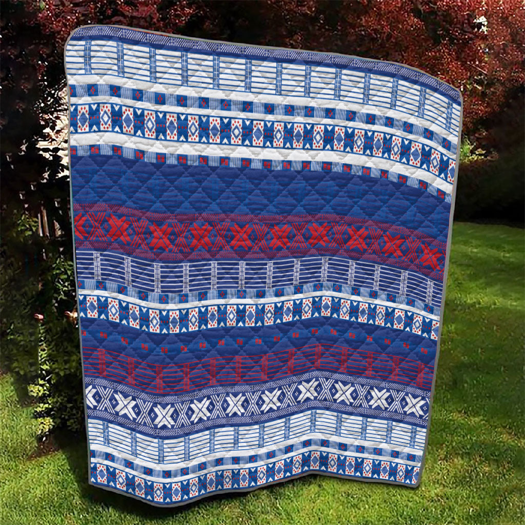 Pano De Terra Motifs Cabo Verde Quilt Flag Color