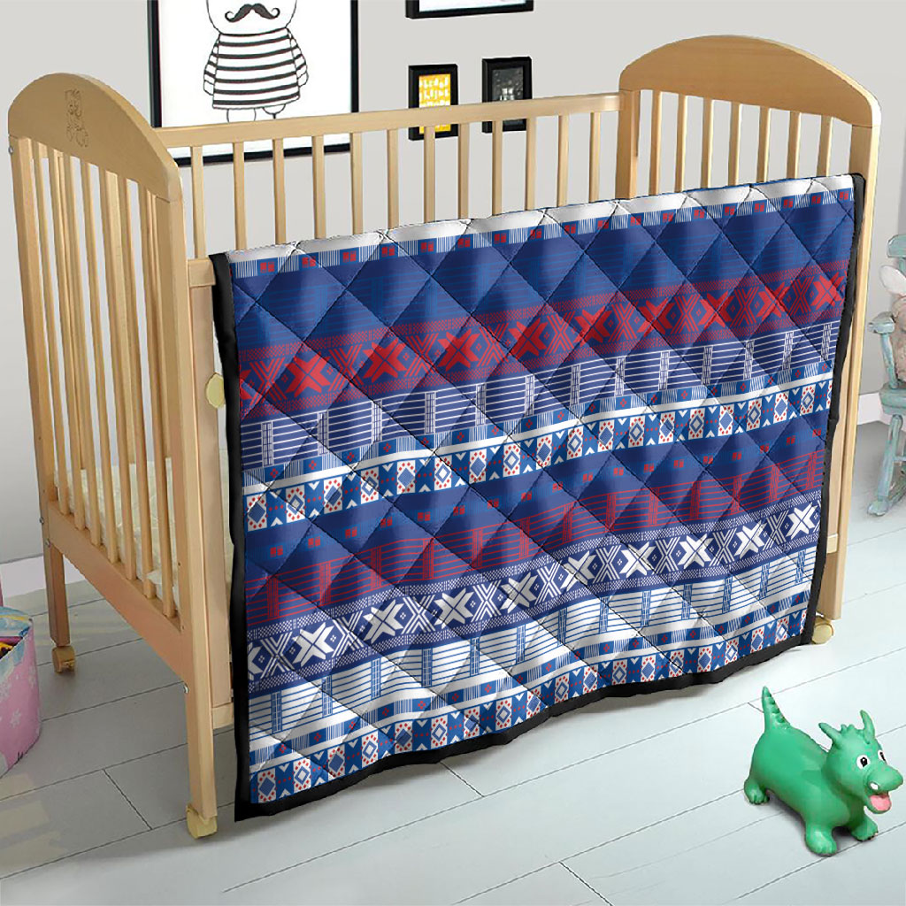 Pano De Terra Motifs Cabo Verde Quilt Flag Color