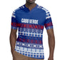 Pano De Terra Motifs Cabo Verde Rugby Jersey Flag Color