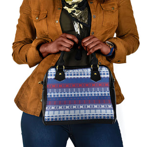 Pano De Terra Motifs Cabo Verde Shoulder Handbag Flag Color