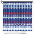 Pano De Terra Motifs Cabo Verde Shower Curtain Flag Color