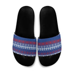 Pano De Terra Motifs Cabo Verde Slide Sandals Flag Color