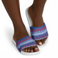 Pano De Terra Motifs Cabo Verde Slide Sandals Flag Color
