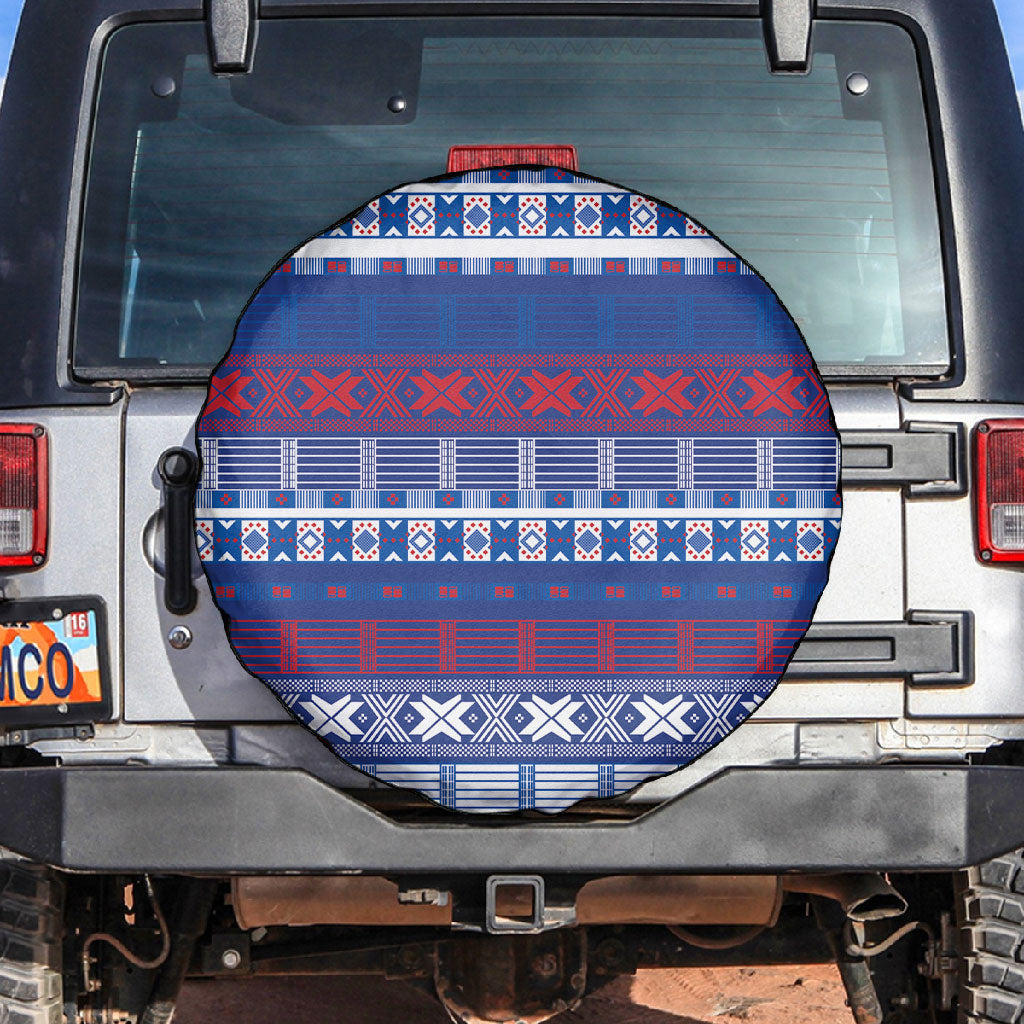 Pano De Terra Motifs Cabo Verde Spare Tire Cover Flag Color
