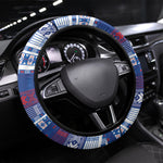 Pano De Terra Motifs Cabo Verde Steering Wheel Cover Flag Color