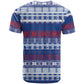 Pano De Terra Motifs Cabo Verde T shirt Flag Color