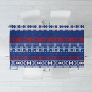 Pano De Terra Motifs Cabo Verde Tablecloth Flag Color