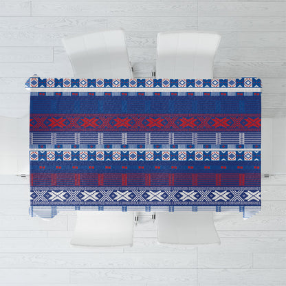 Pano De Terra Motifs Cabo Verde Tablecloth Flag Color