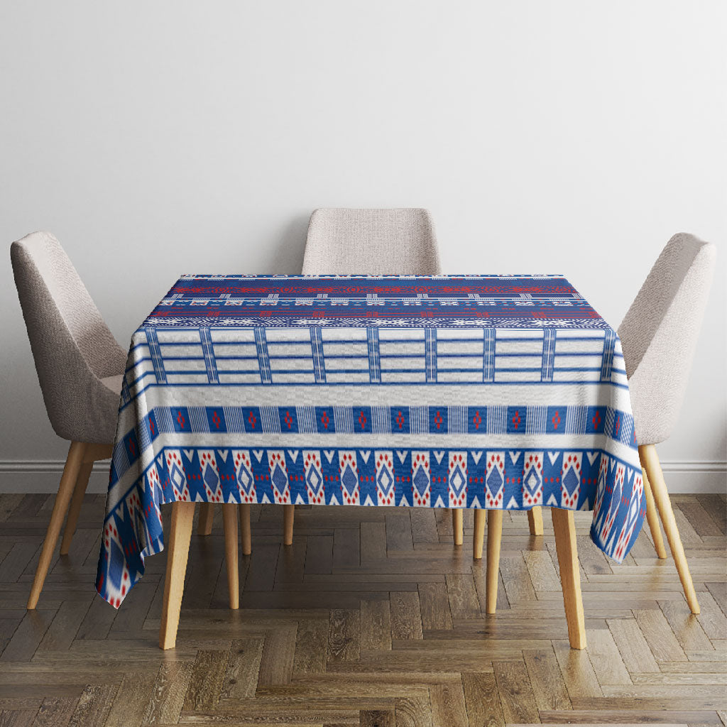 Pano De Terra Motifs Cabo Verde Tablecloth Flag Color