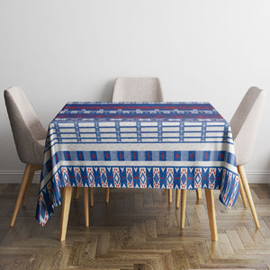 Pano De Terra Motifs Cabo Verde Tablecloth Flag Color